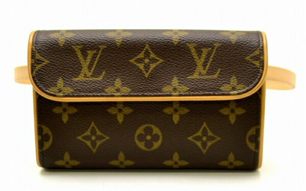 11471004 Louis Vuitton Monogram Pochette Florentine Waist Pouch Brown