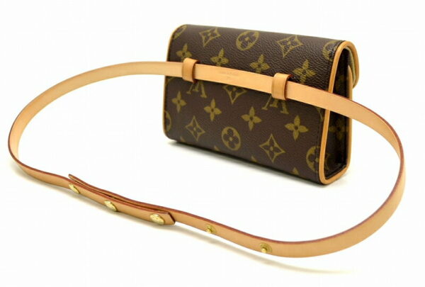 11471004 1 Louis Vuitton Monogram Pochette Florentine Waist Pouch Brown