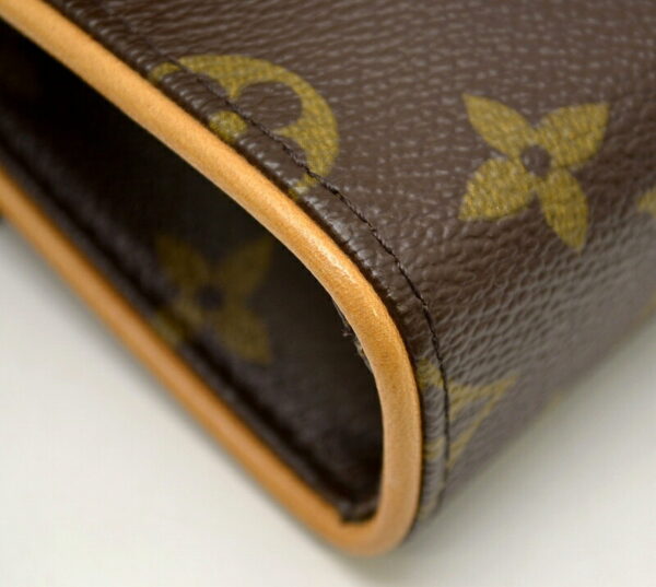 11471004 2 Louis Vuitton Monogram Pochette Florentine Waist Pouch Brown