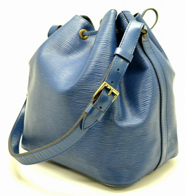 11471006 1 Louis Vuitton Epi Petit Noe Shoulder Bag Leather Toledo Blue