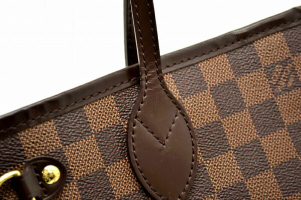 11471053 6 Louis Vuitton Damier Neverfull PM Tote Bag Canvas Brown