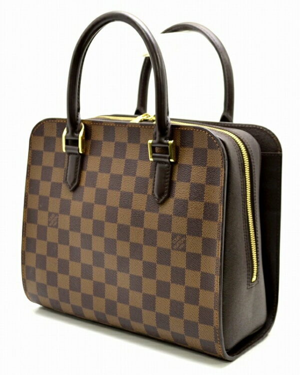 11471069 1 Louis Vuitton Damier Triana Handbag Canvas Brown