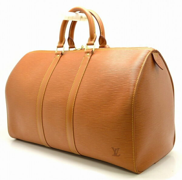 11471097 1 Louis Vuitton Epi Keepall 45 Bag Leather Zipang