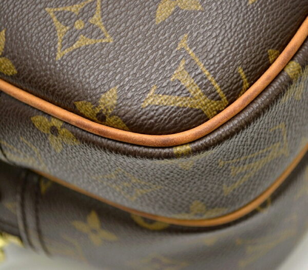 11471326 2 Louis Vuitton Monogram Reporter PM Crossbody Bag Canvas Brown