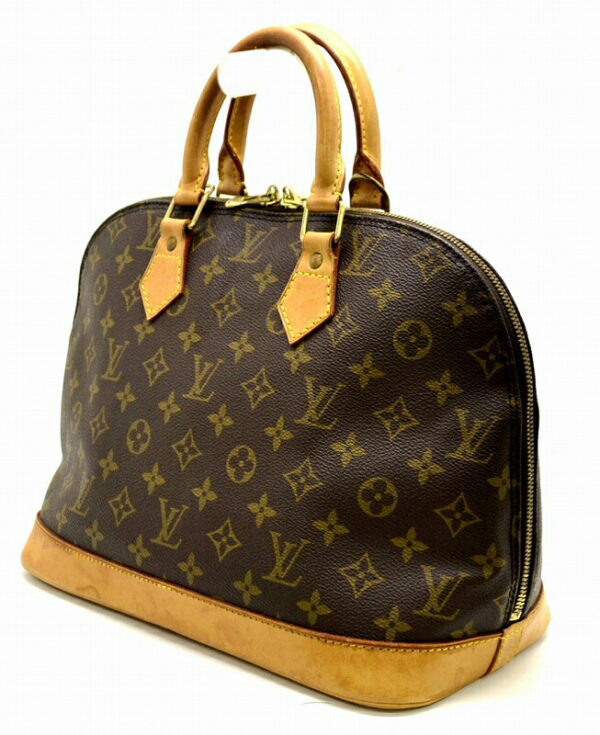 11471327 1 Louis Vuitton Monogram Alma Handbag Canvas Brown