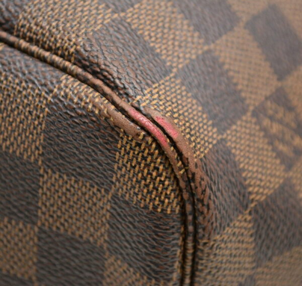 11471529 2 Louis Vuitton Damier Neverfull MM Tote Bag Canvas Brown