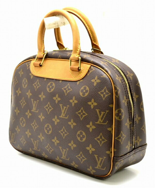 11471533 1 Louis Vuitton Monogram Trouville Handbag Canvas Brown