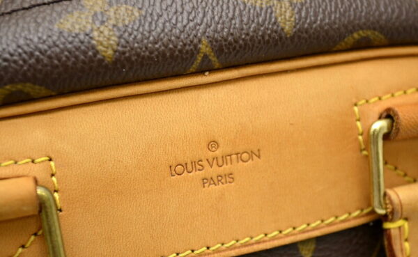 11471533 7 Louis Vuitton Monogram Trouville Handbag Canvas Brown