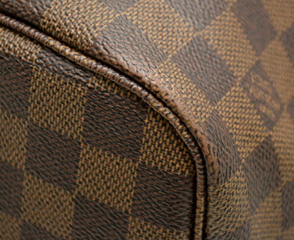 11471535 2 Louis Vuitton Damier Neverfull MM Tote Bag Canvas Brown