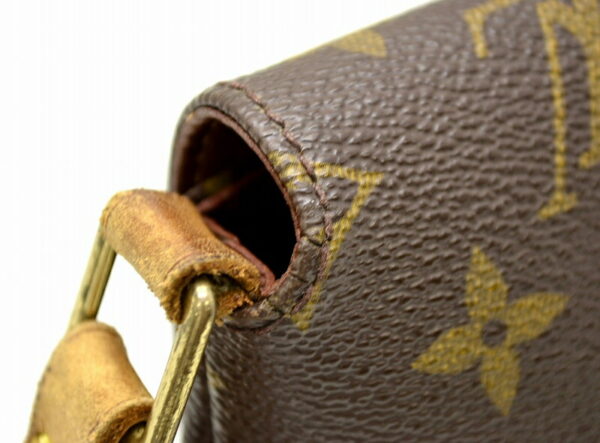 11471702 7 Louis Vuitton Monogram Musette Tango Shoulder Bag Brown