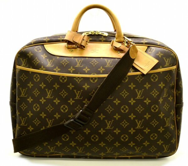 11480277 Louis Vuitton Monogram Alize 24H 2WAY Bag Canvas Brown