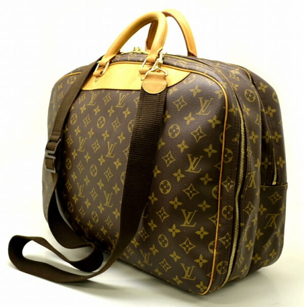 11480277 1 Louis Vuitton Monogram Alize 24H 2WAY Bag Canvas Brown