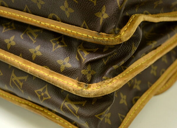 11480278 3 Louis Vuitton Monogram Sac Kleber Bag Canvas Brown