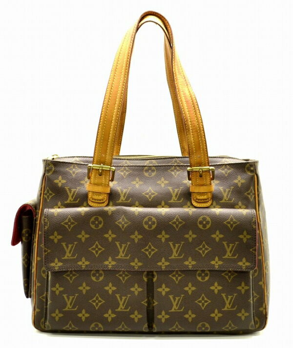 11480361 Louis Vuitton Monogram Multipuri City Tote Bag Canvas Brown