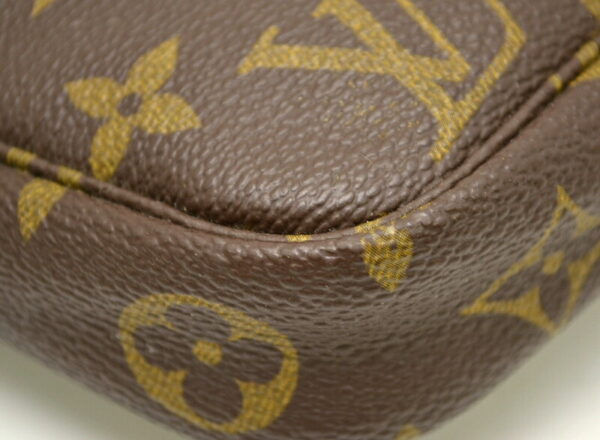 11480366 2 Louis Vuitton Monogram Pochette Accessory Pouch Canvas Brown