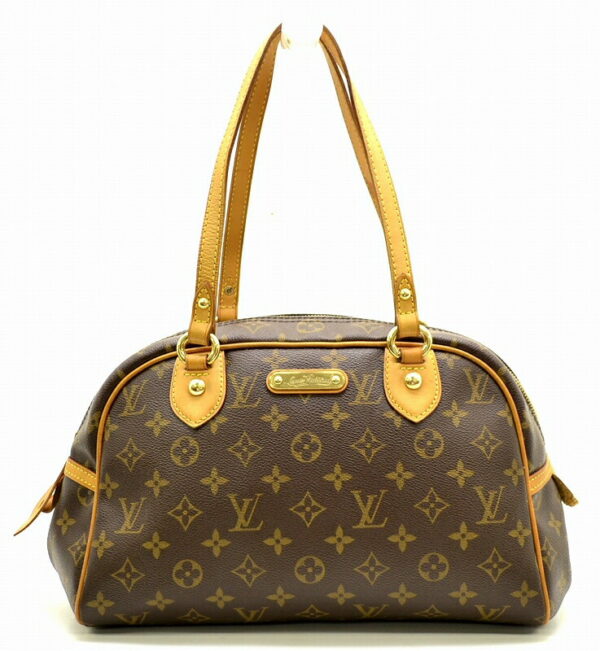 11480462 Louis Vuitton Monogram Montorgueil PM Shoulder Bag Canvas Brown