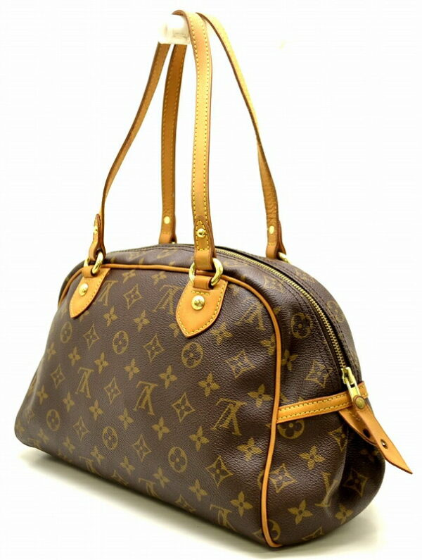 11480462 1 Louis Vuitton Monogram Montorgueil PM Shoulder Bag Canvas Brown