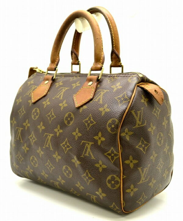 11480523 1 Louis Vuitton Monogram Speedy 25 Bag Canvas Brown