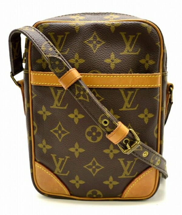 11480525 Louis Vuitton Monogram Danube Crossbody Bag Canvas Brown