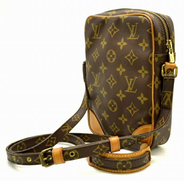 11480525 1 Louis Vuitton Monogram Danube Crossbody Bag Canvas Brown