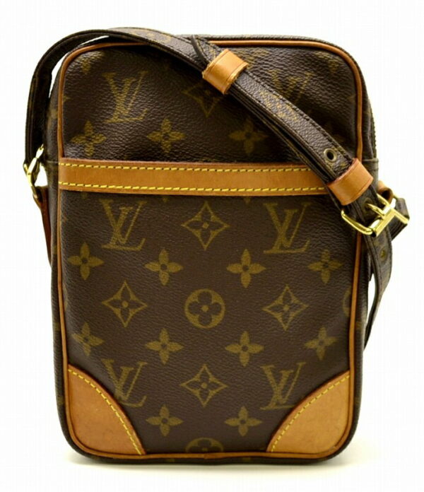 11480527 Louis Vuitton Monogram Danube Crossbody Bag Canvas Brown