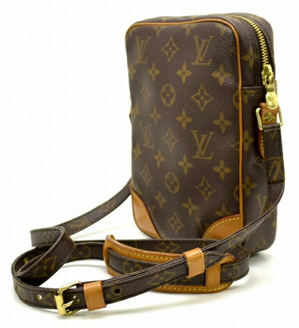 11480527 1 Louis Vuitton Monogram Danube Crossbody Bag Canvas Brown