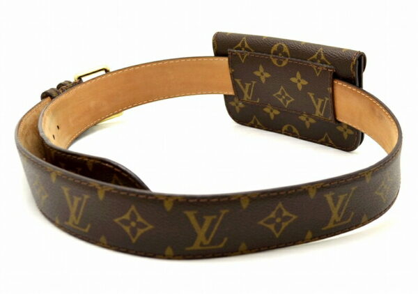 11480541 1 Louis Vuitton Monogram Suntulle Waist Bag with Pouch Canvas Brown