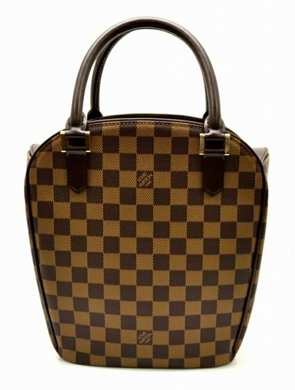 11480633 Louis Vuitton Damier Saria So Handbag Canvas Brown