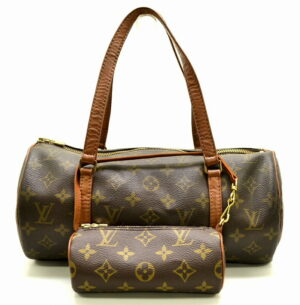 11480711 Louis Vuitton Monogram Alma Handbag M53151 Brown PVC Leather