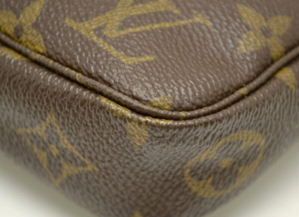 11480712 2 Louis Vuitton Monogram Pochette Accessory Pouch Canvas Brown