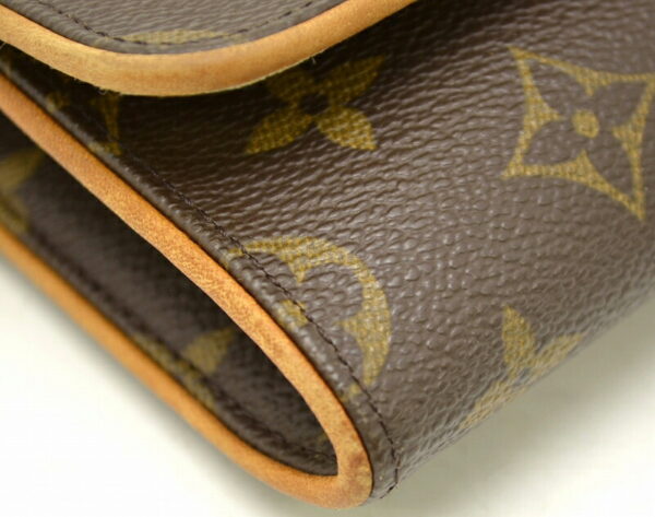 11480716 2 Louis Vuitton Monogram Pochette Twin GM Canvas Brown