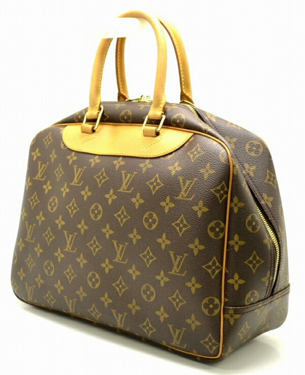 11480818 1 Louis Vuitton Monogram Deauville Mini Bag Canvas Brown