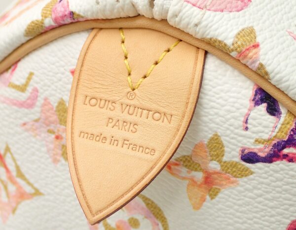 11480835 3 Louis Vuitton Monogram Water Color Speedy 35 Bag Canvas Bron