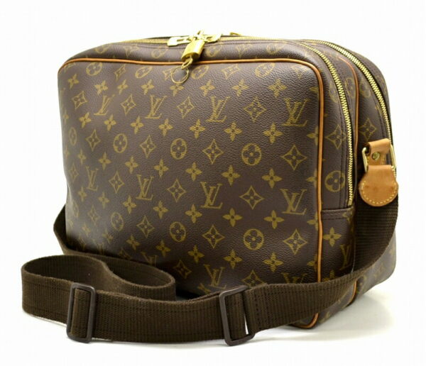 11480865 1 Louis Vuitton Monogram Reporter GM Crossbody Bag Canvas Brown