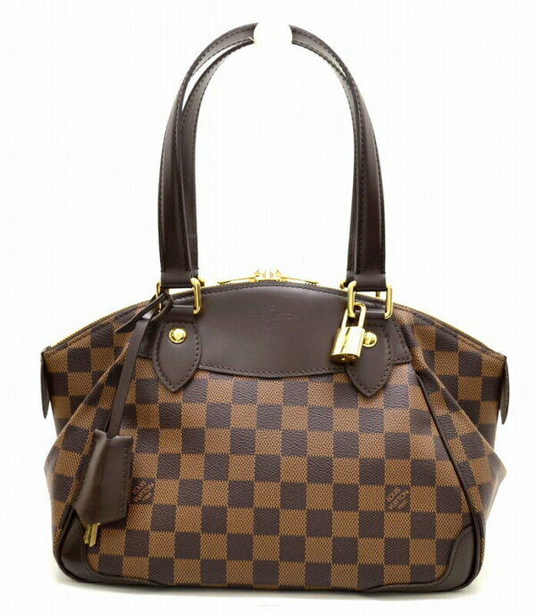 11480873 Louis Vuitton Damier Verona PM 2WAY Shoulder Bag Canvas Brown