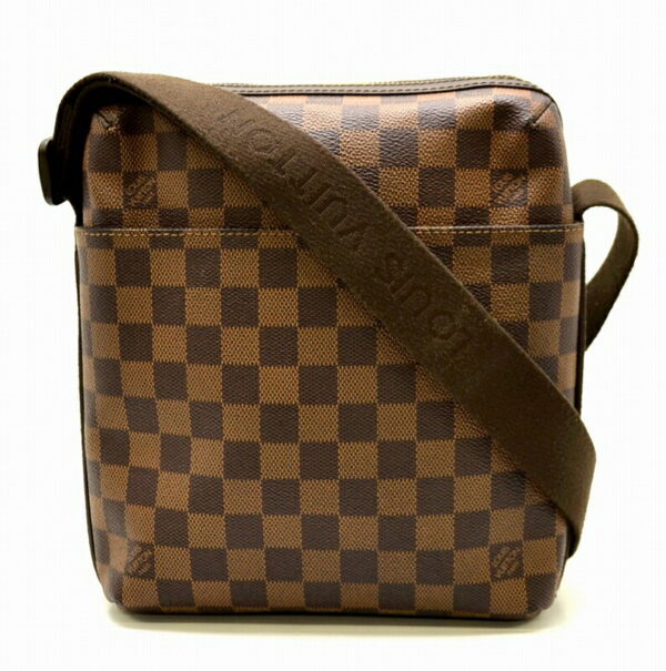 11480877 Louis Vuitton Damier Toro Turbo Boule Crossbody Bag Canvas Brown