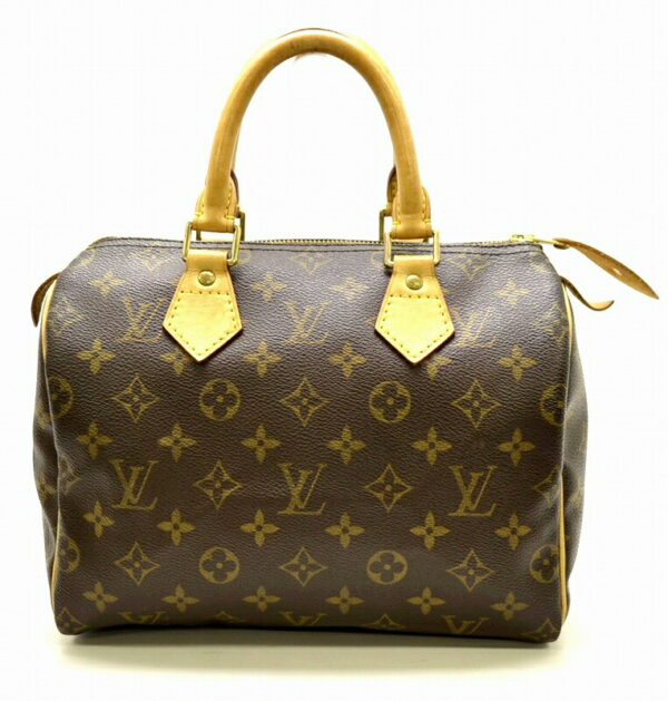 11480886 Louis Vuitton Monogram Speedy 25 Bag Canvas Brown