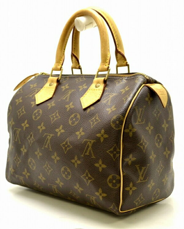 11480886 1 Louis Vuitton Monogram Speedy 25 Bag Canvas Brown