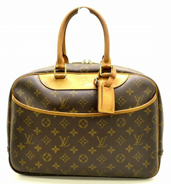 11481112 Louis Vuitton Monogram Deauville Mini Bag Canvas Brown