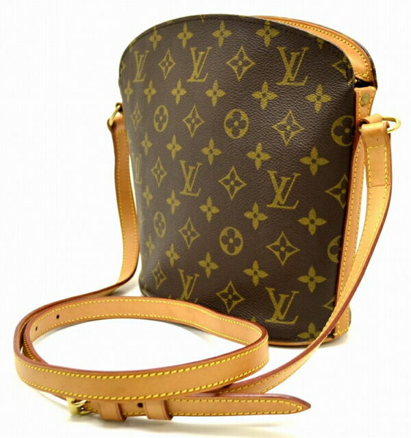 11481143 1 Louis Vuitton Monogram Drouot Crossbody Bag Canvas Brown