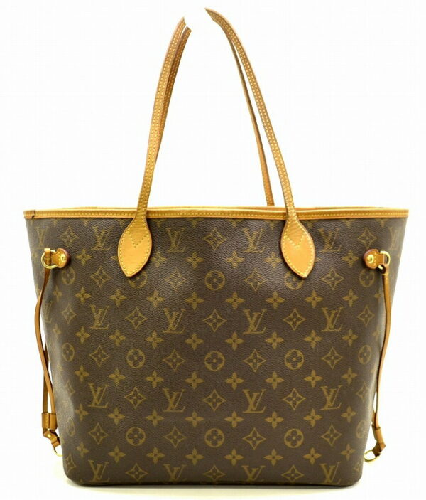 11481144 Louis Vuitton Monogram Neverfull MM Tote Bag Canvas Brown