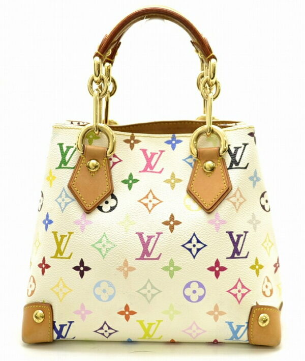 11481277 Louis Vuitton Audra Tote Bag Monogram Multicolor White