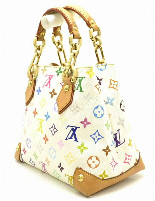 11481277 1 Louis Vuitton Audra Tote Bag Monogram Multicolor White