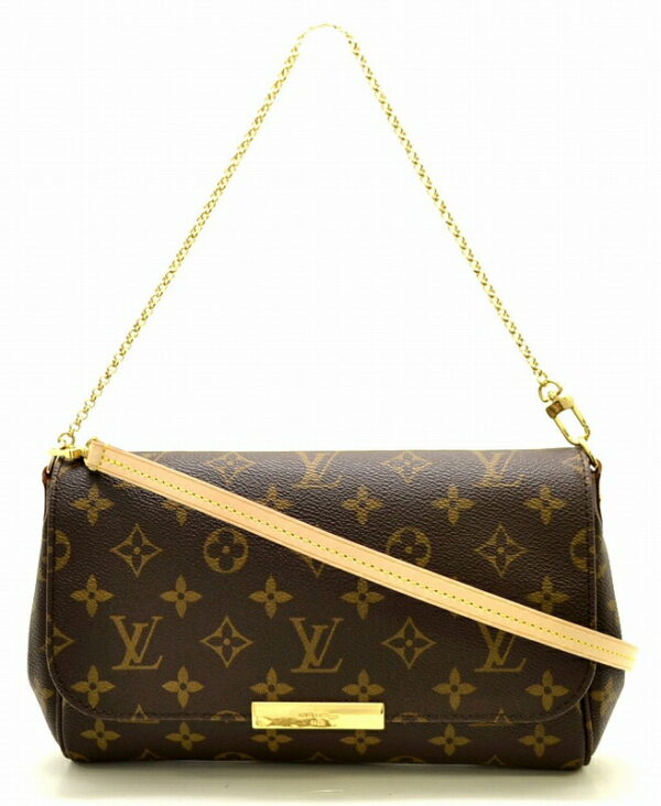 11481293 Louis Vuitton Favorite MM Crossbody Monogram Brown