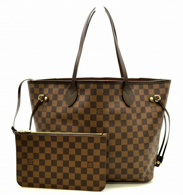 11481338 Louis Vuitton Neverfull MM Tote Bag Damier Brown