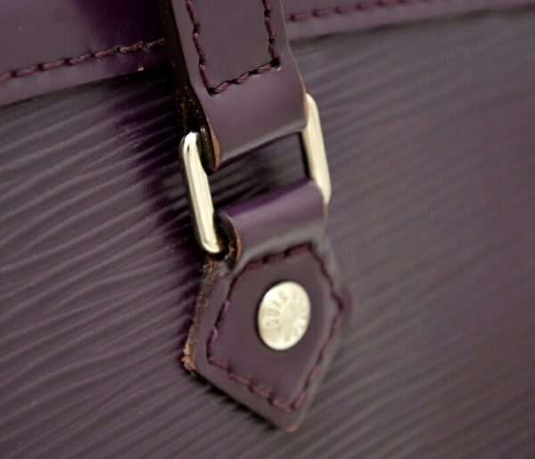 11481372 5 Louis Vuitton Madeleine PM Handbag Epi Purple