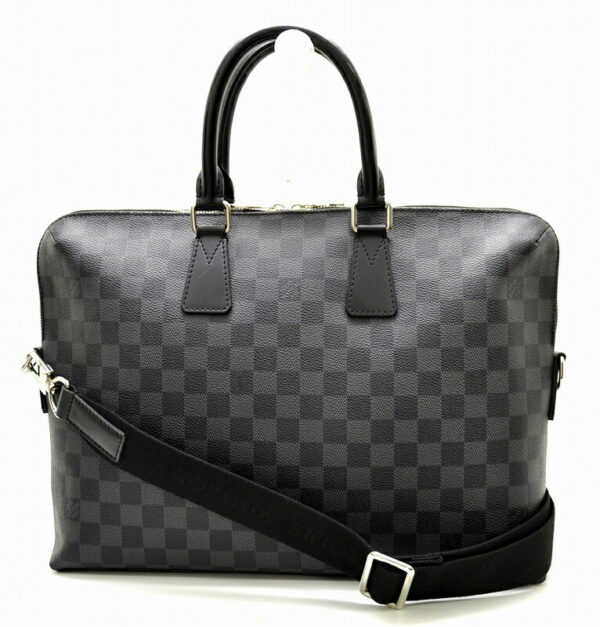 11481424 Louis Vuitton PDJ Briefcase Damier Graphite Black