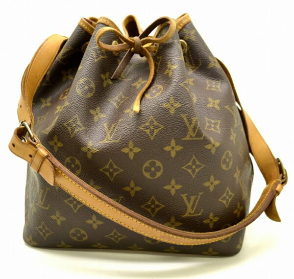 11490140 Louis Vuitton Petit Noe Shoulder Bag Monogram Brown