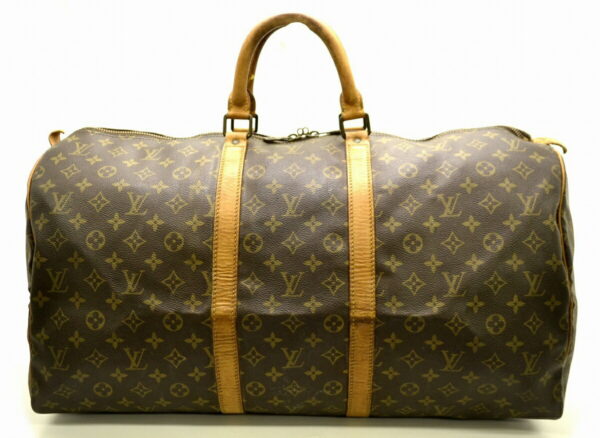 11490249 Louis Vuitton Keepall 55 Bag Monogram Brown