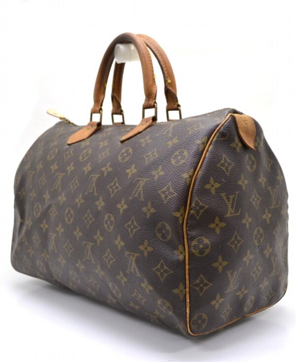 11490302 1 Louis Vuitton Speedy 35 Bag Monogram Brown